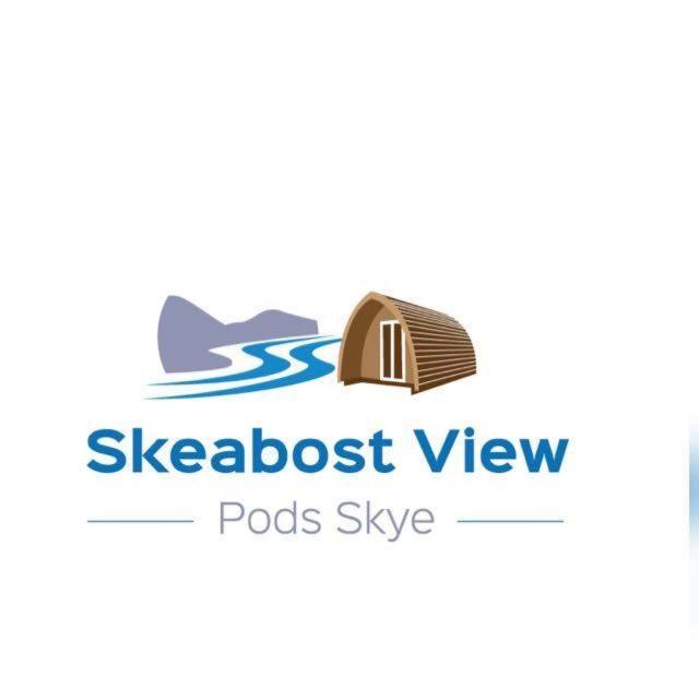 Skeabost View Pods Skye Villa Portree Exterior foto