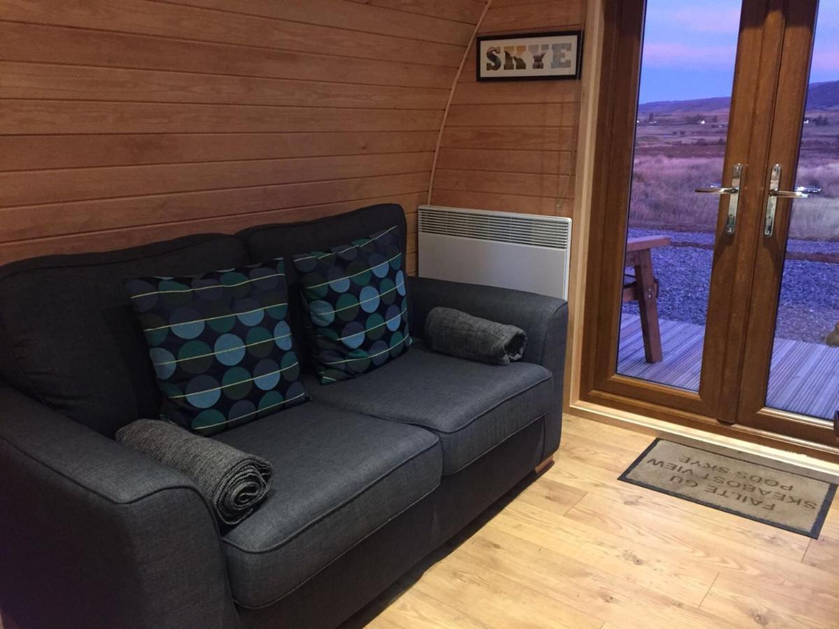 Skeabost View Pods Skye Villa Portree Exterior foto