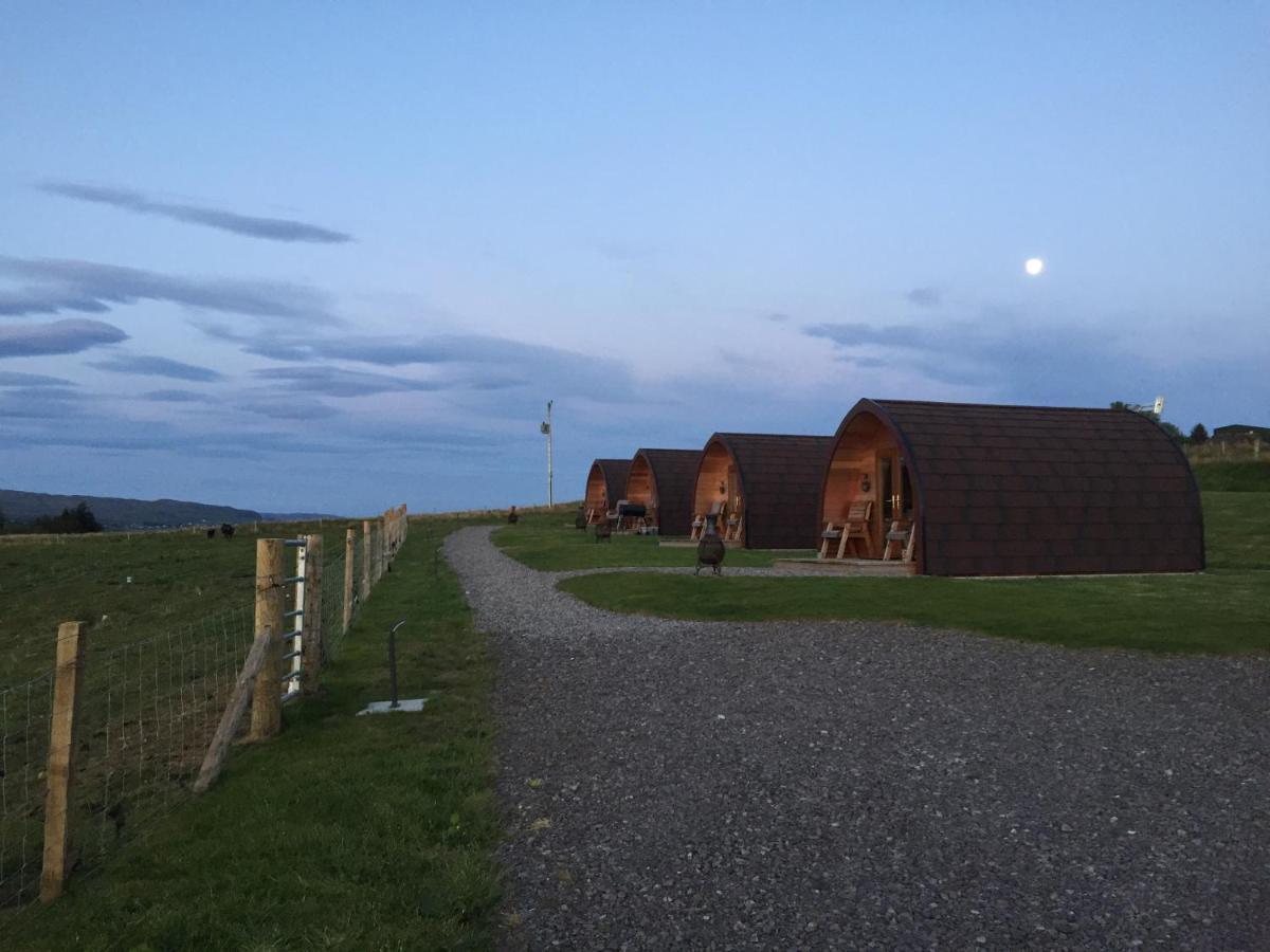 Skeabost View Pods Skye Villa Portree Exterior foto